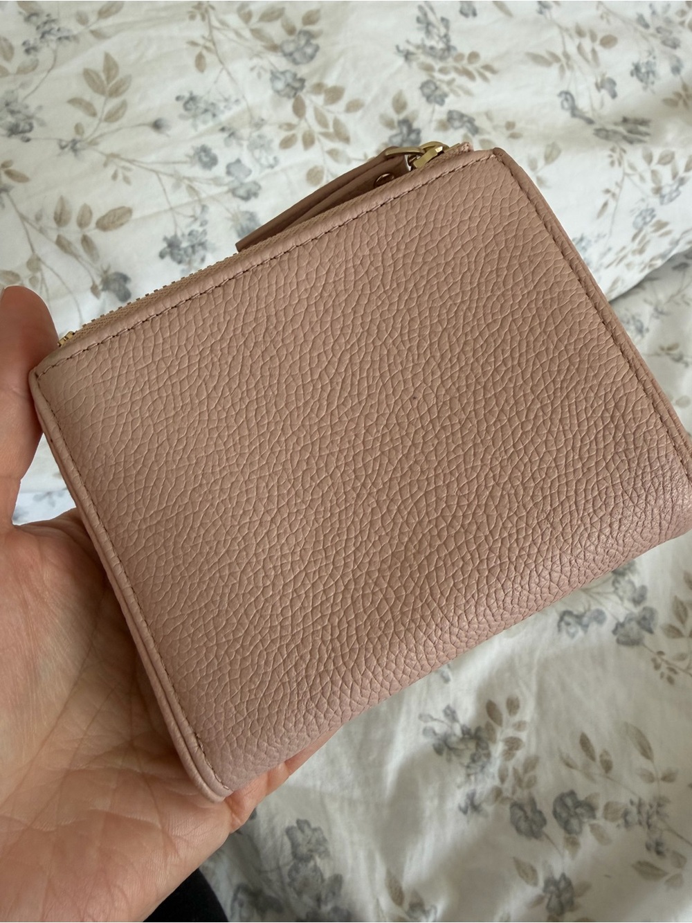 Kate Spade Leather Compact Wallet - Cardholder - Small Wallet | Blush Pink - Picture 10 of 12